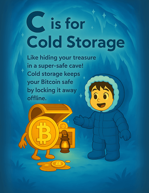 B is for Bitcoin page